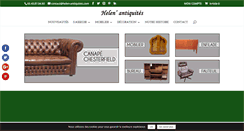 Desktop Screenshot of helen-antiquites.com